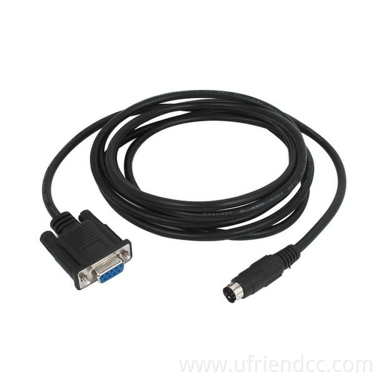 Dongguan Factory Rs232 Db9 to Mini Din 8pin serial cable